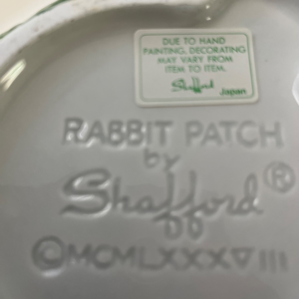 Shafford Rabbit Patch teapot - Picture 2 of 3